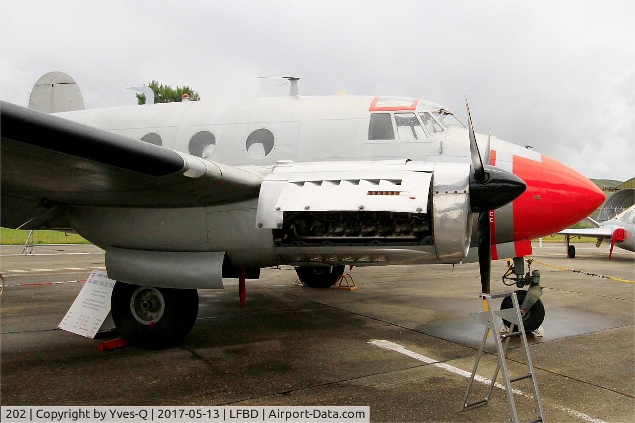 202, Dassault MD-312 Flamant C/N 202, Dassault MD-312 Flamant, C.A.E.A museum, Bordeaux-Merignac Air base 106 (LFBD-BOD)