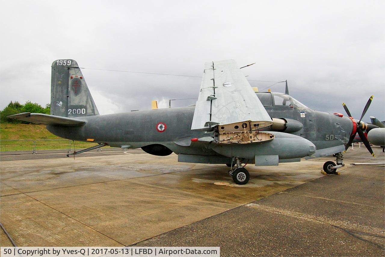 50, Breguet Br.1050 Alize C/N 50, Breguet Br.1050 Alize, C.A.E.A museum, Bordeaux-Merignac Air base 106 (LFBD-BOD)