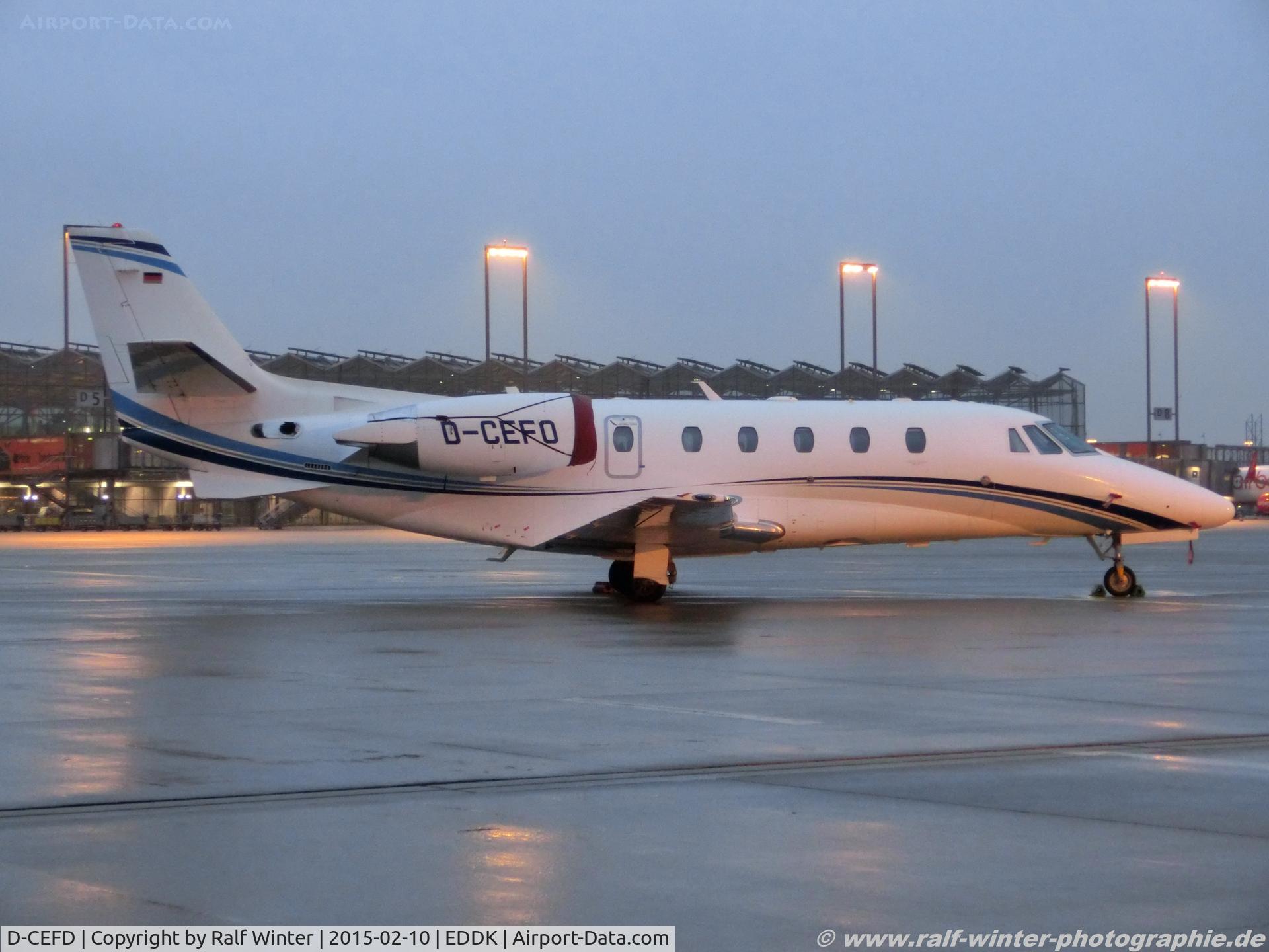 D-CEFD, 2006 Cessna 525B CitationJet CJ3 C/N 525B-0120, Cessna 525B CitationJet CJ3 - EFD Eisele Flugdienst - 525B0120 - D-CEFD - 10.02.2015 - CGN
