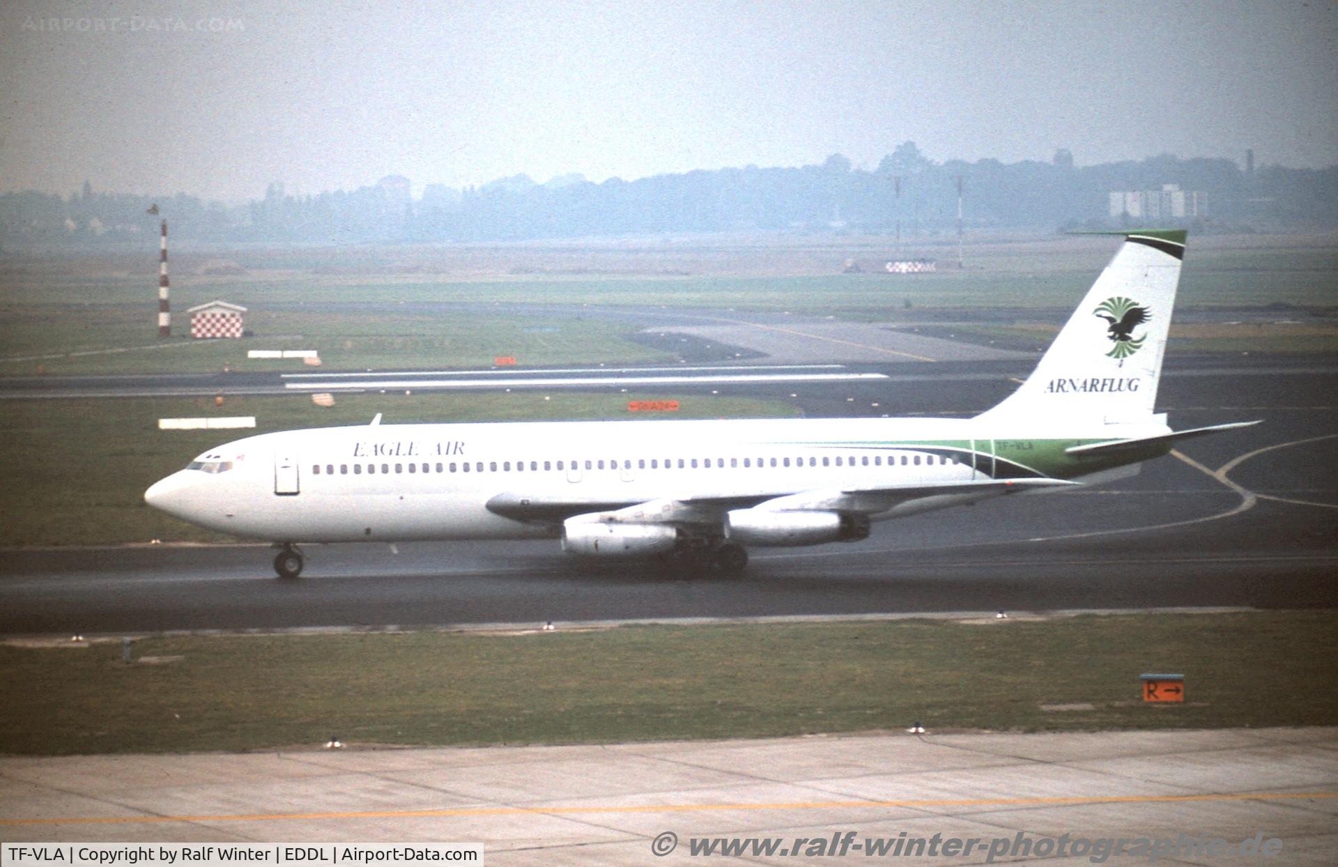 TF-VLA, 1961 Boeing 720-022 C/N 18163, Boeing 720-025 - Eagle Air Arnarflug - 18163 - TF-VLA - 1978 - DUS
