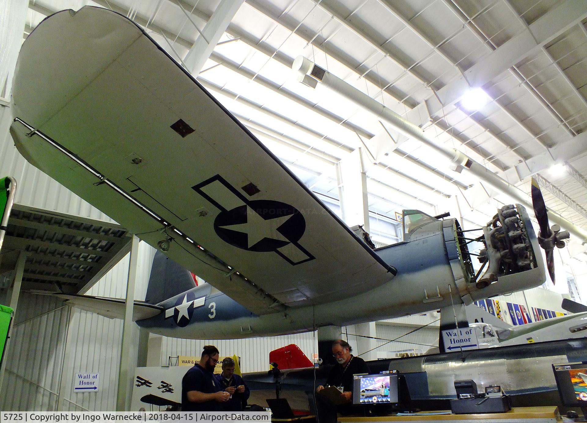 5725, 1942 Vought OS2U-3 Kingfisher C/N CV59250, Vought OS2U-3 Kingfisher at the USS Alabama Battleship Memorial Park, Mobile AL