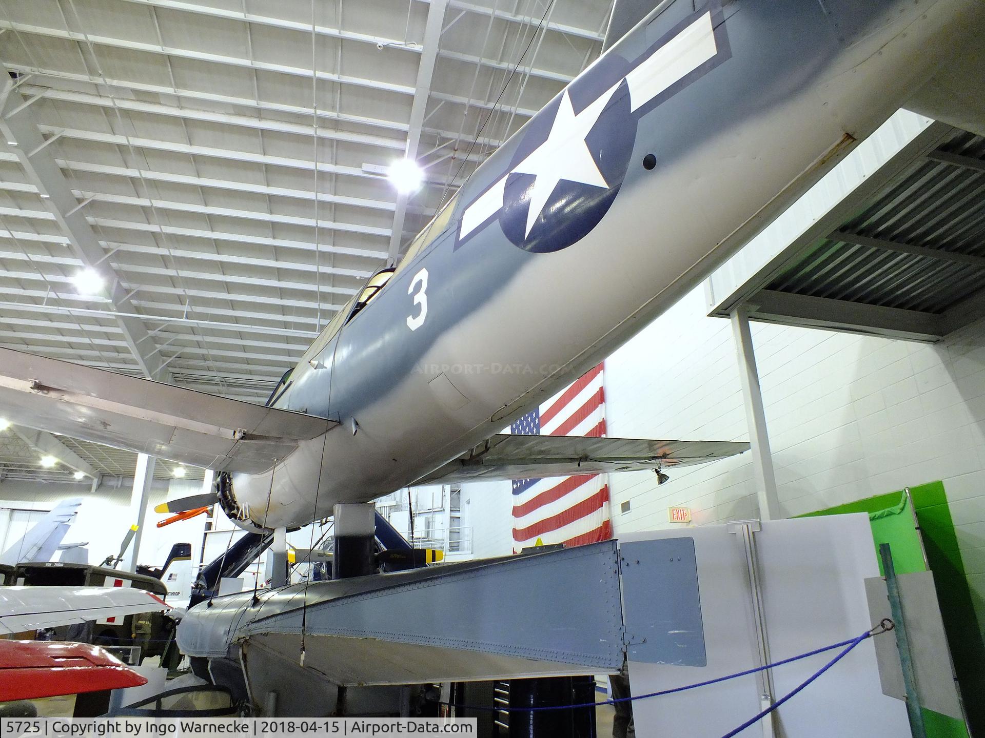 5725, 1942 Vought OS2U-3 Kingfisher C/N CV59250, Vought OS2U-3 Kingfisher at the USS Alabama Battleship Memorial Park, Mobile AL
