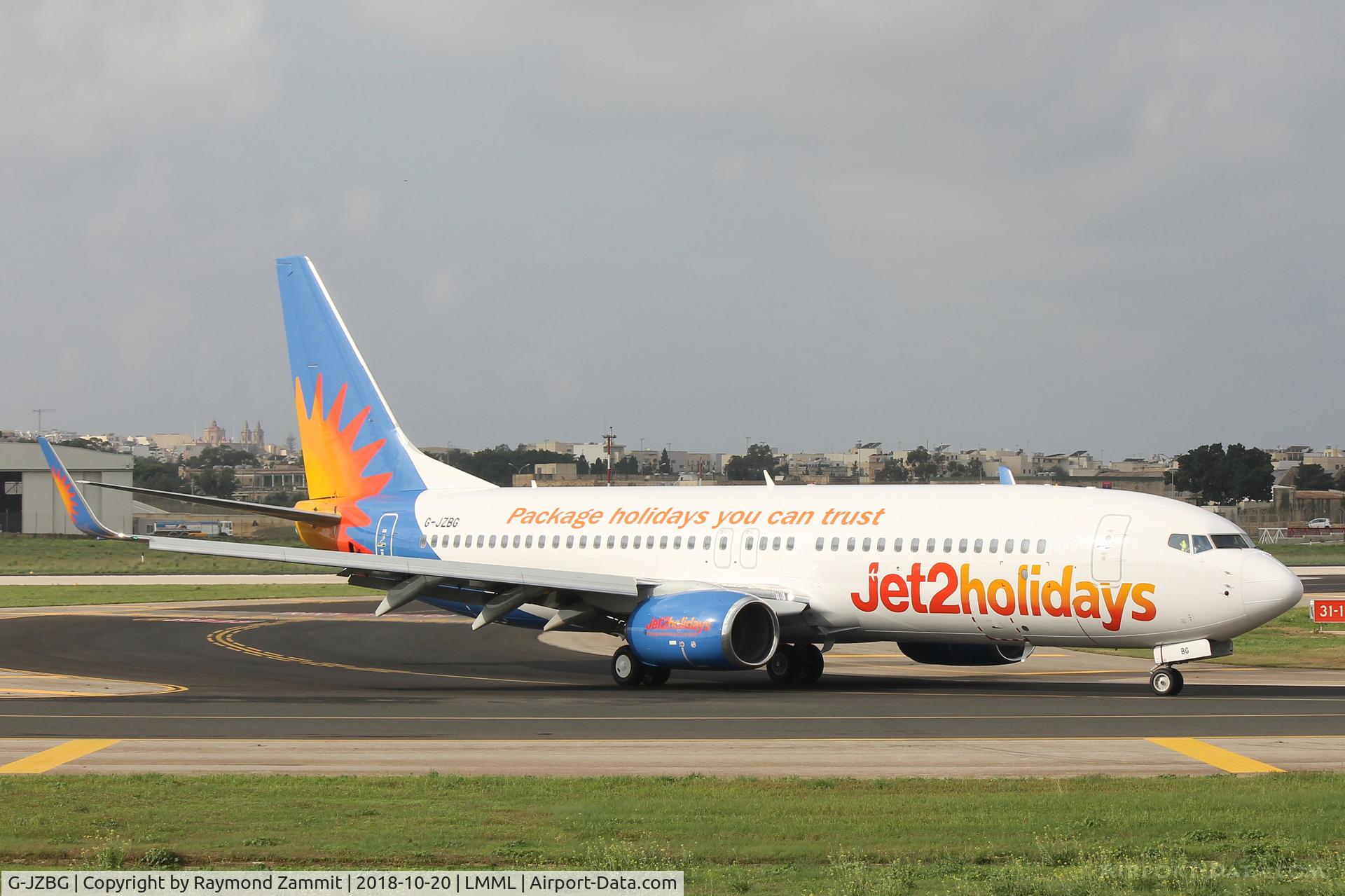 G-JZBG, 2017 Boeing 737-800 C/N 63164, B737-800 G-JZBG Jet2Com