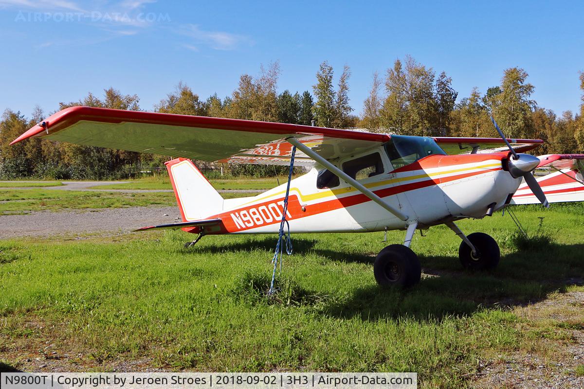 N9800T, 1960 Cessna 172A C/N 47600, 3H3 AIRPORT