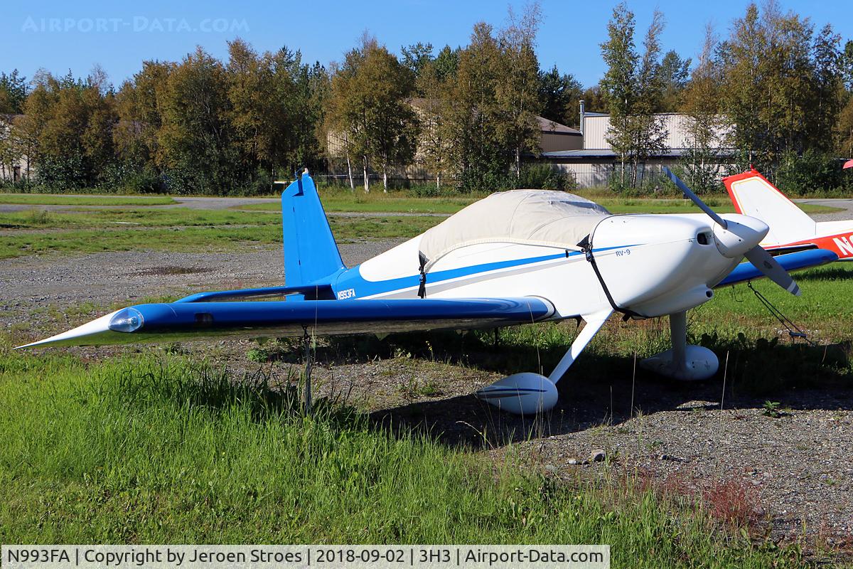 N993FA, Vans RV-9 C/N 91005, 3H3