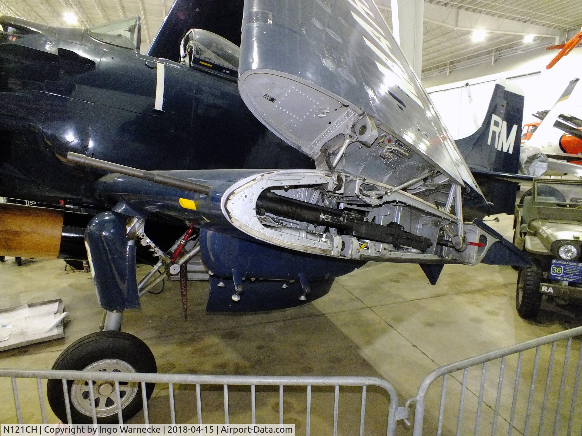 N121CH, Douglas AD-4N Skyraider C/N 7756, Douglas AD-4N (A-1D) Skyraider at the USS Alabama Battleship Memorial Park, Mobile AL