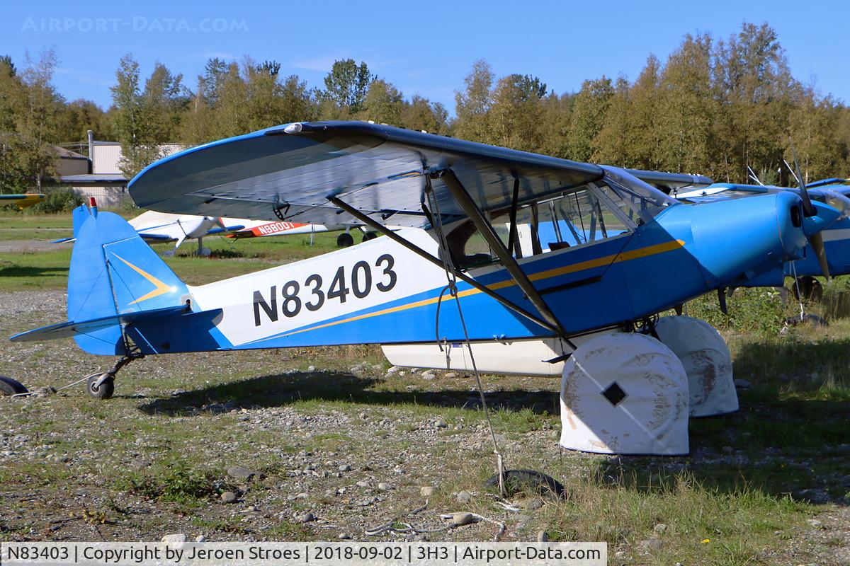 N83403, 1976 Piper PA-18-150 Super Cub C/N 18-7609121, 3H3