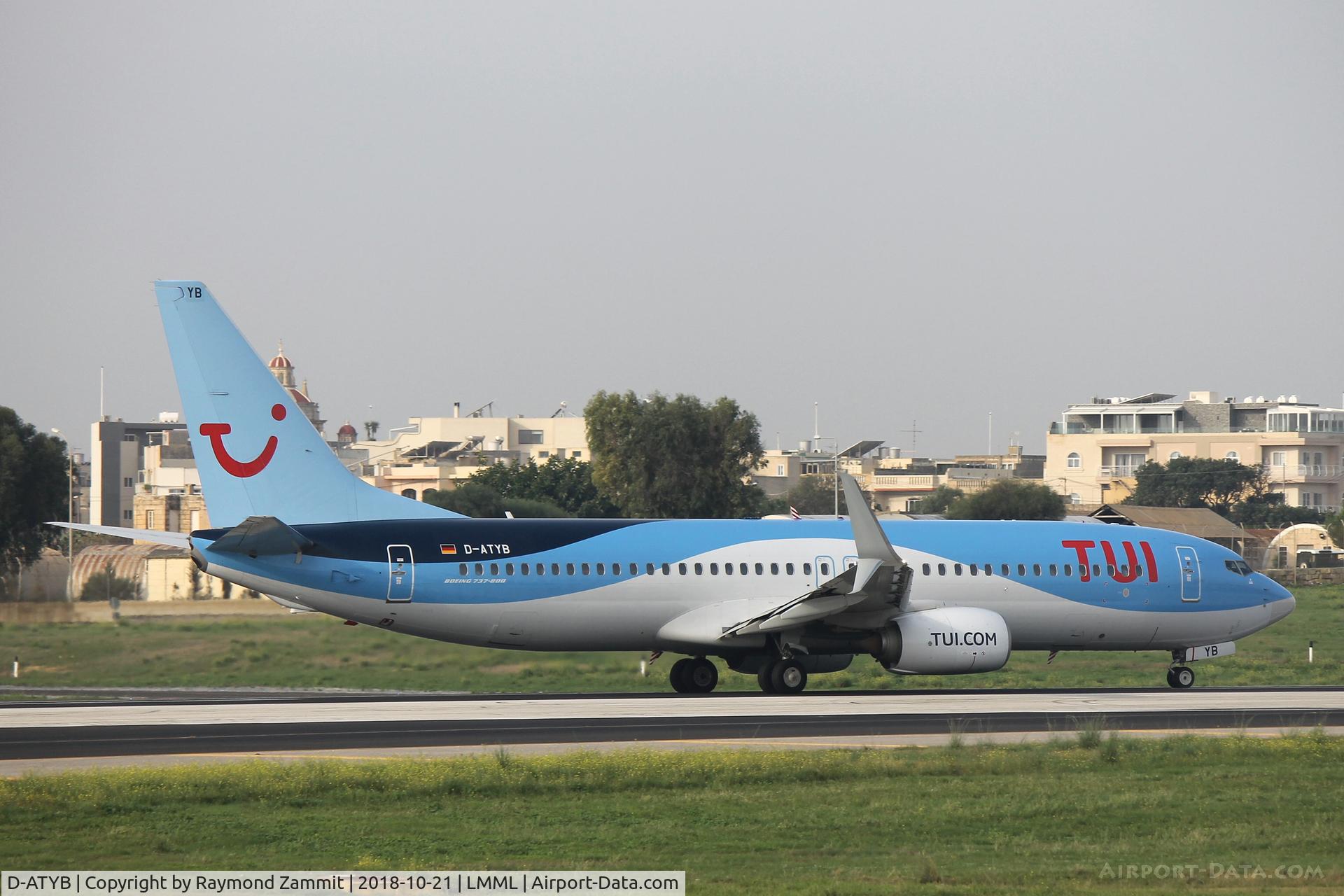 D-ATYB, 2013 Boeing 737-8K5 C/N 37257, B737-800 D-ATYB TuiFly