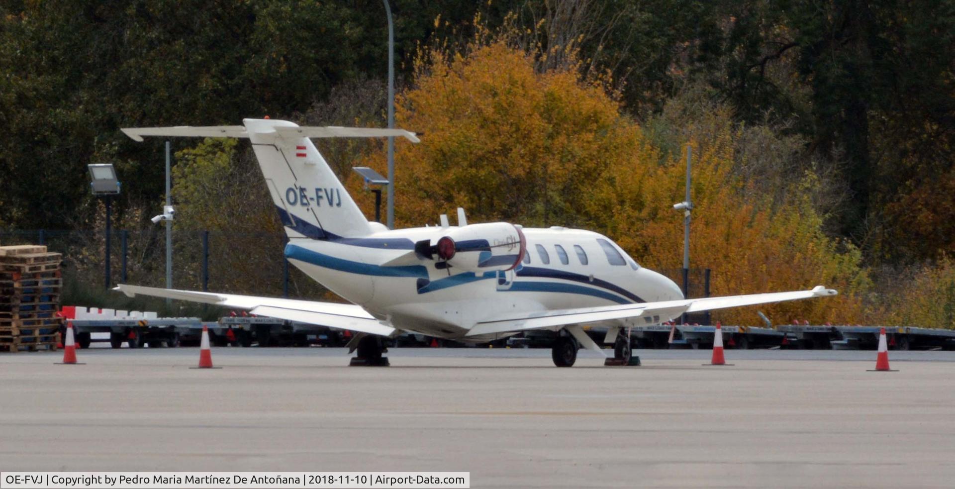 OE-FVJ, 2001 Cessna 525 CitationJet CJ1 C/N 525-0450, Foronda - Vitoria-Gasteiz - Euskadi - España