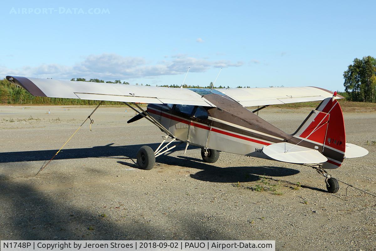 N1748P, 1954 Piper PA-22-150 Tri-Pacer C/N 22-2539, pauo