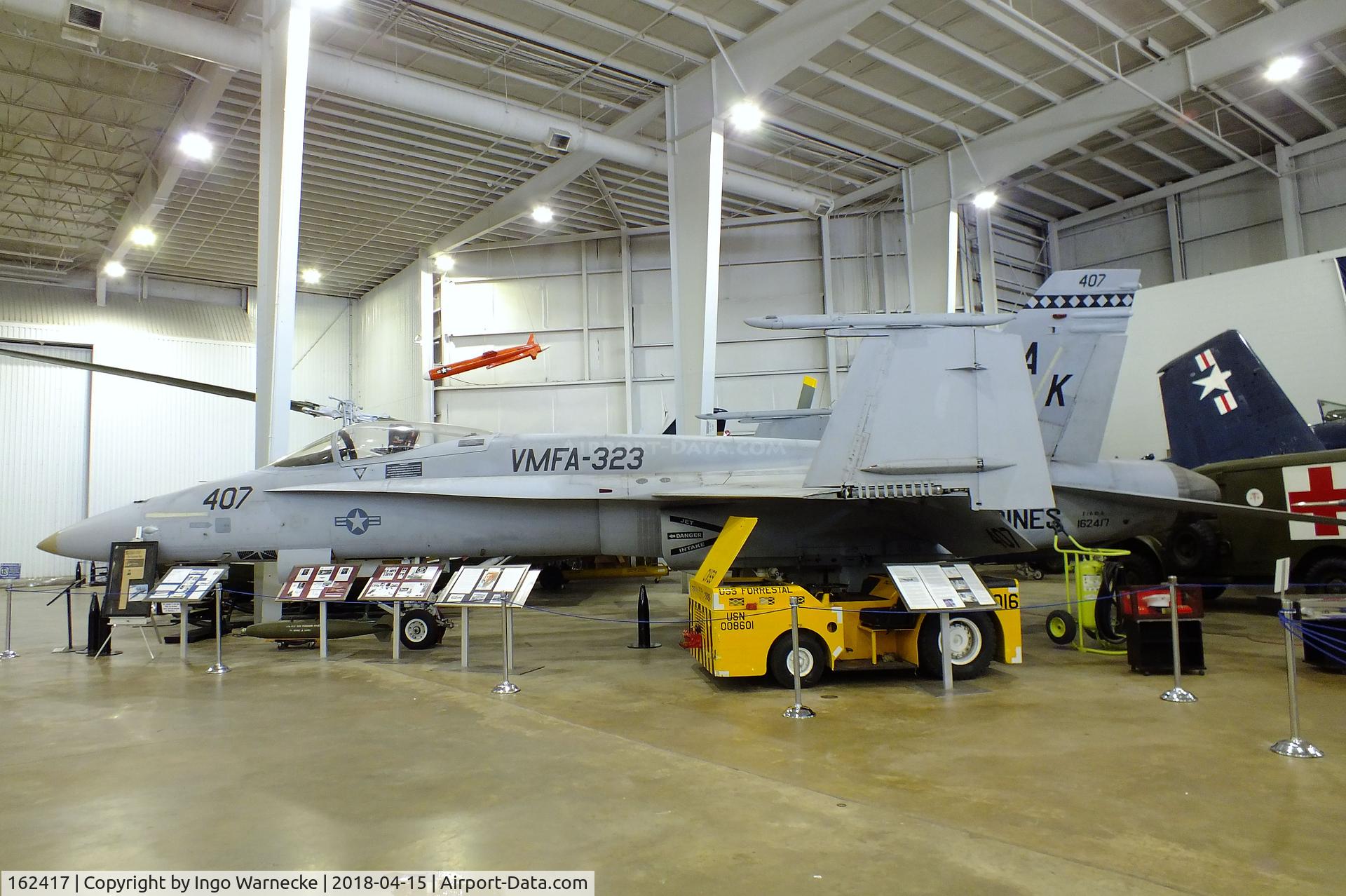 162417, McDonnell Douglas F/A-18A Hornet C/N 0253/A202, McDonnell Douglas F/A-18A Hornet at the USS Alabama Battleship Memorial Park, Mobile AL