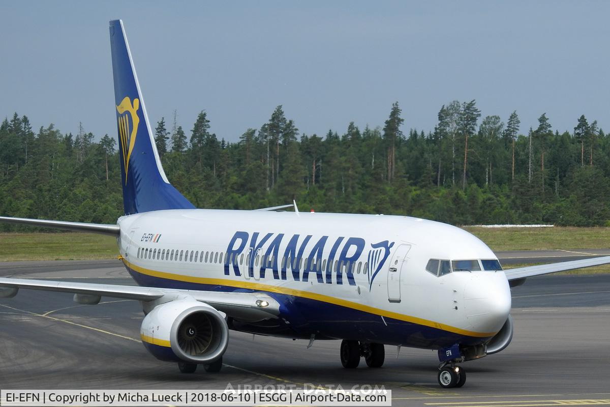 EI-EFN, 2009 Boeing 737-8AS C/N 37538, At Gothenburg