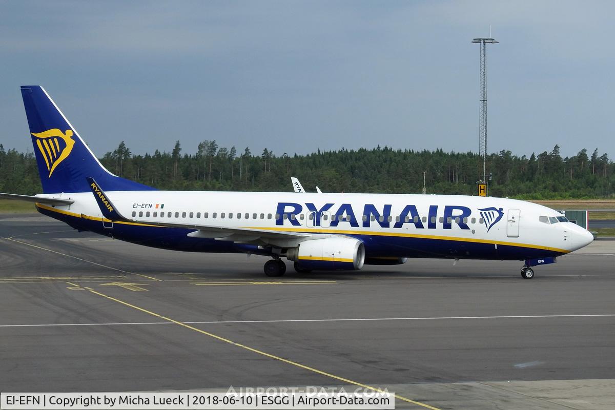 EI-EFN, 2009 Boeing 737-8AS C/N 37538, At Gothenburg