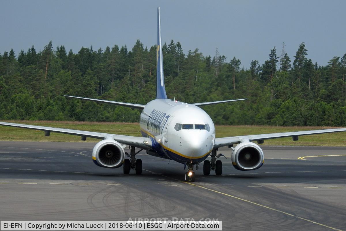 EI-EFN, 2009 Boeing 737-8AS C/N 37538, At Gothenburg