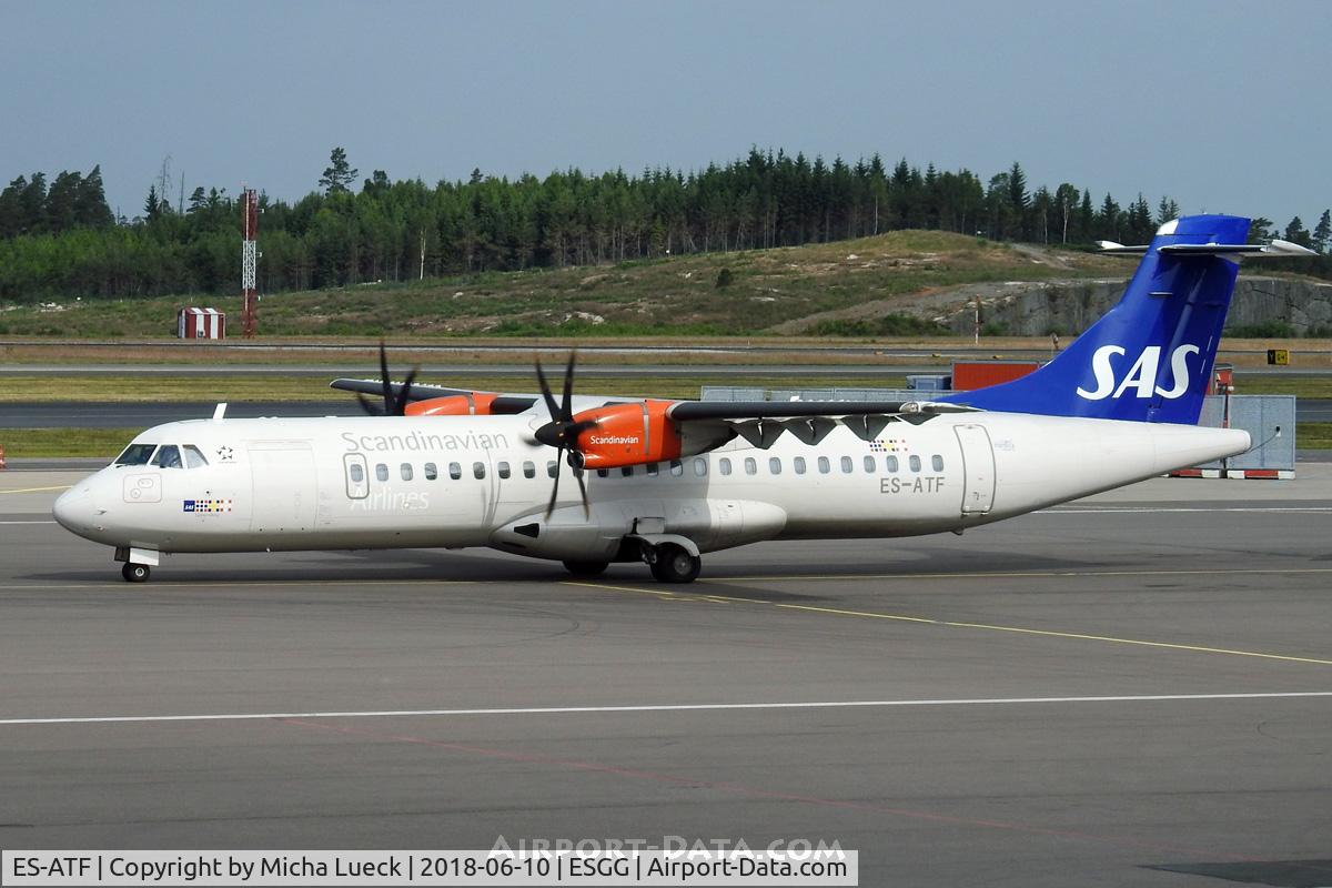 ES-ATF, 2013 ATR 72-600 (72-212A) C/N 1131, At Gothenburg