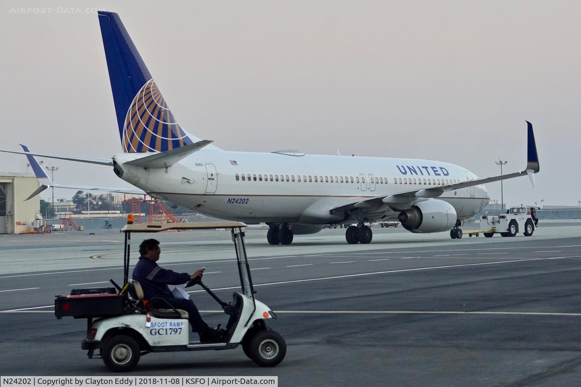 N24202, 2000 Boeing 737-824 C/N 30429, SFO 2018.