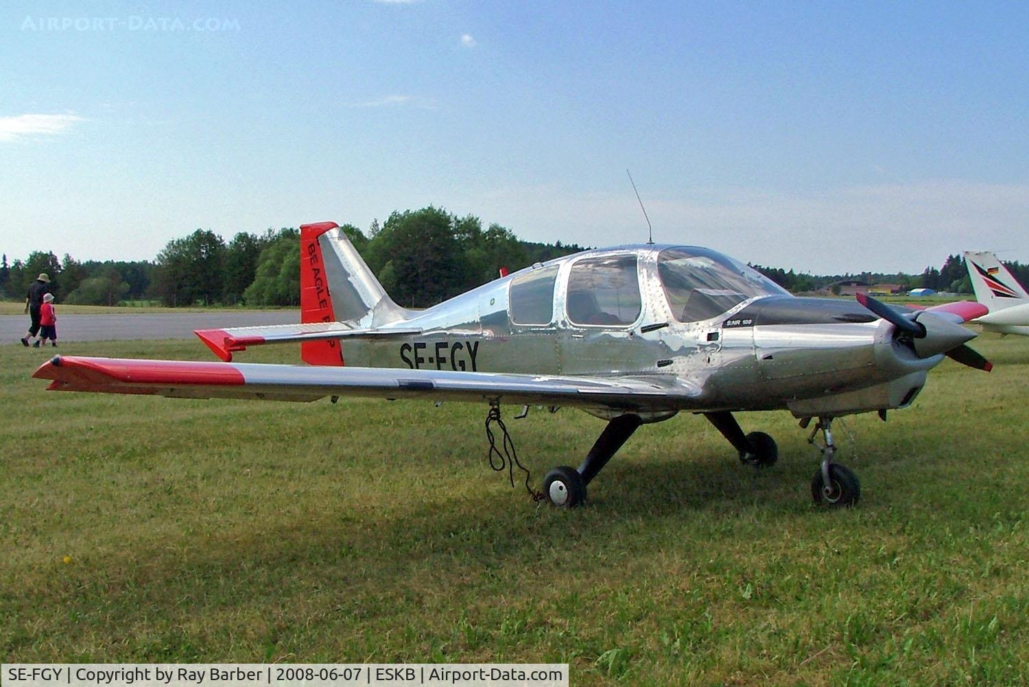 SE-FGY, Beagle B.121 Pup C/N B121-100, SE-FGY   Beagle B.121 Pup 100 [B121-100] Stockholm-Barkarby~SE 07/06/2008