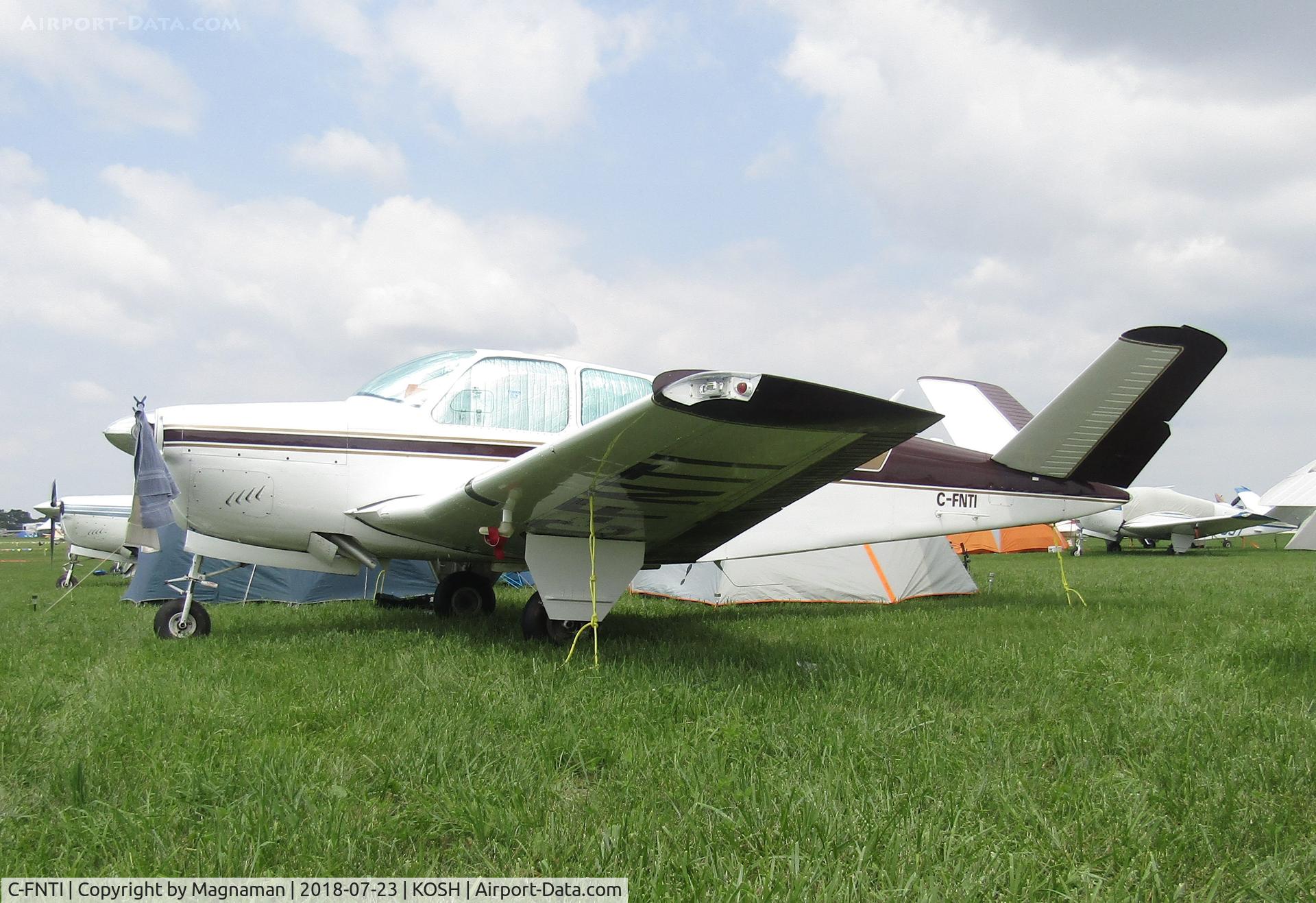 C-FNTI, 1960 Beech M35 Bonanza C/N D-6553, at EAA 18