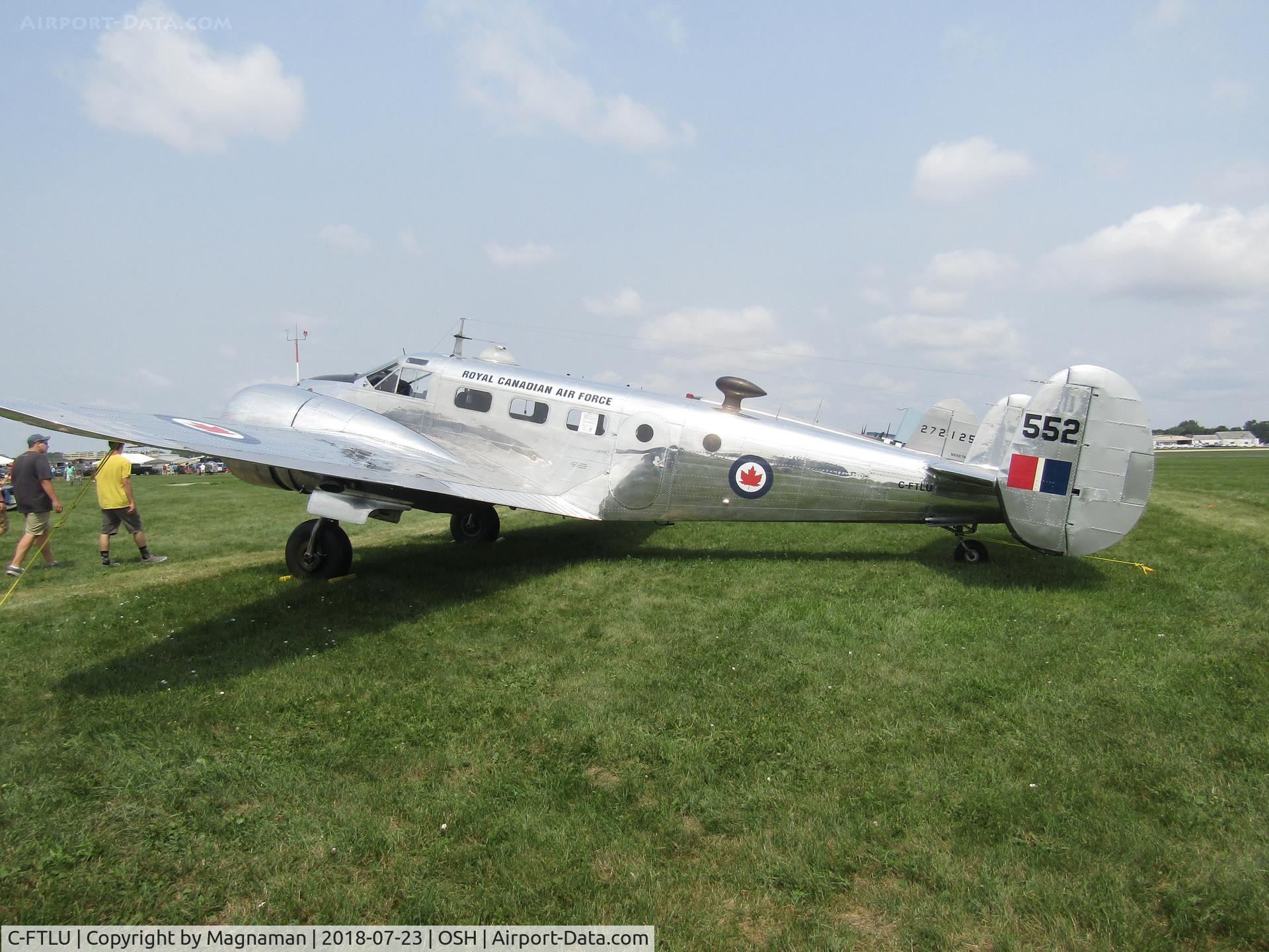 C-FTLU, 1952 Beech Expeditor 3NM C/N CA-152, nice canadian warbird