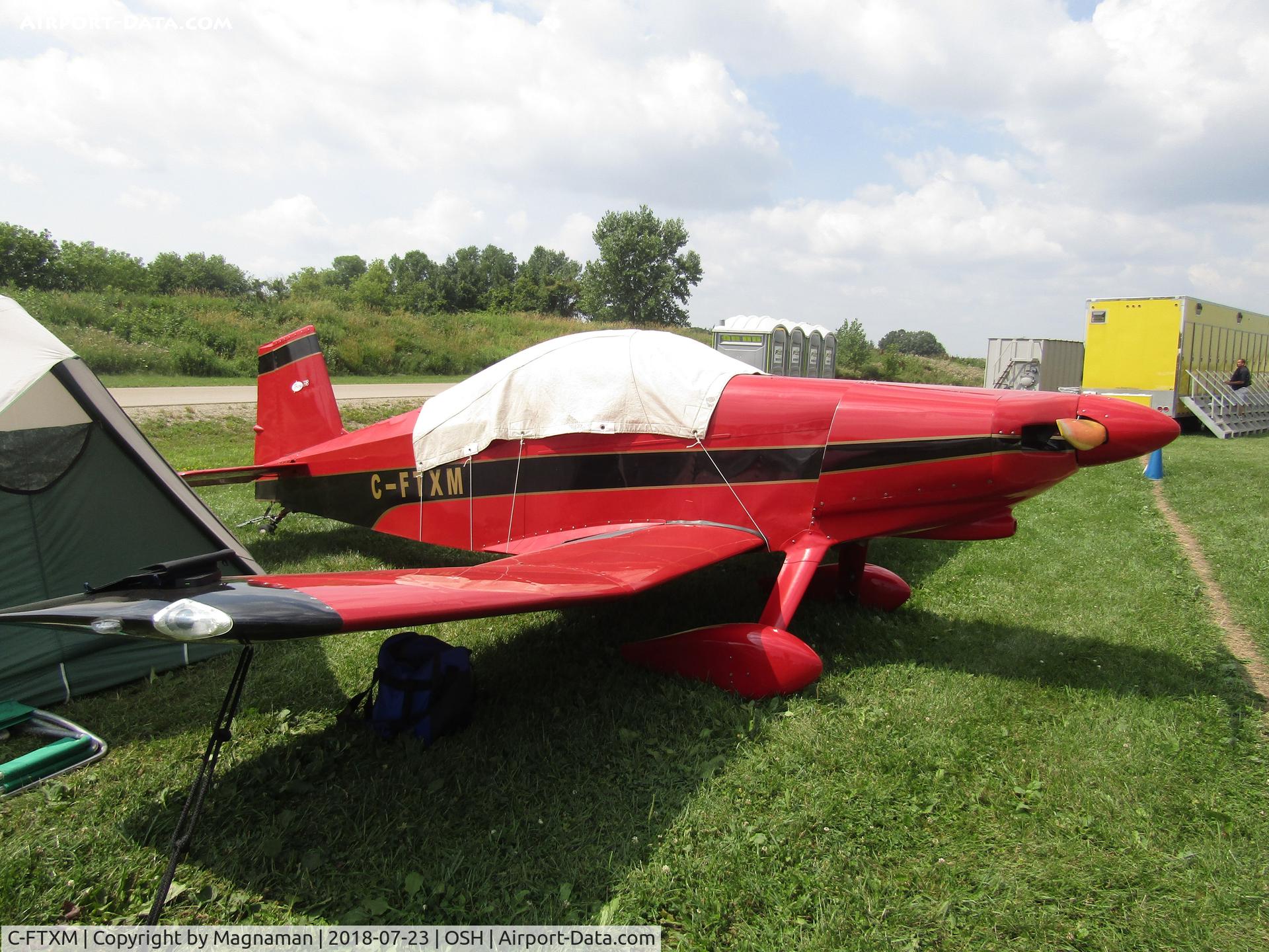C-FTXM, 1967 Thorp T-18 Tiger C/N 164, a few thorps at EAA