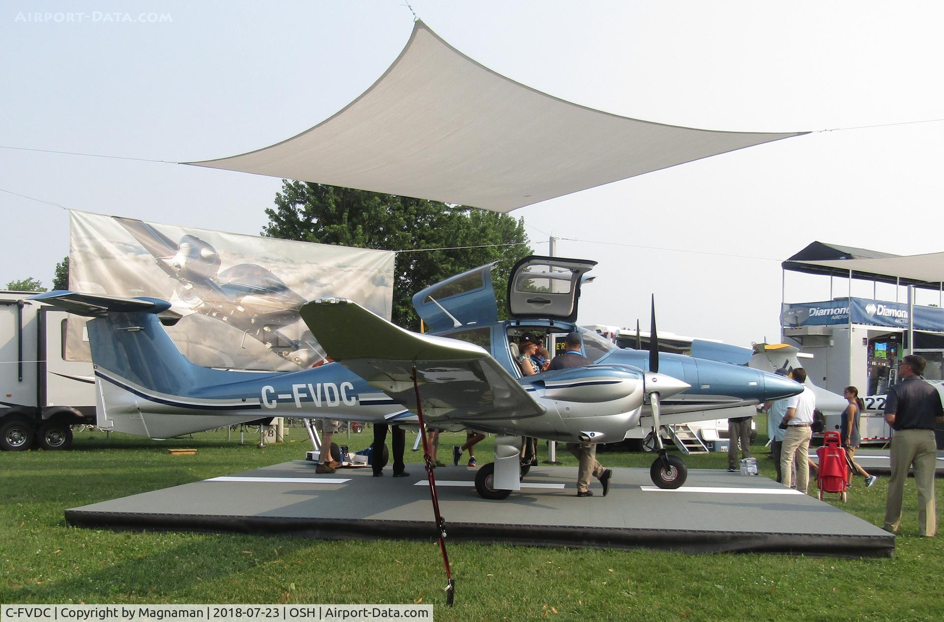 C-FVDC, 2018 Diamond DA-62 C/N 62.006, nice new twin