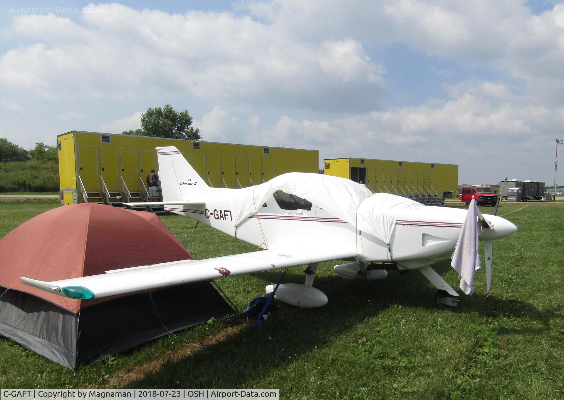 C-GAFT, 2002 Glasair II FT C/N 1063, handy to the showers