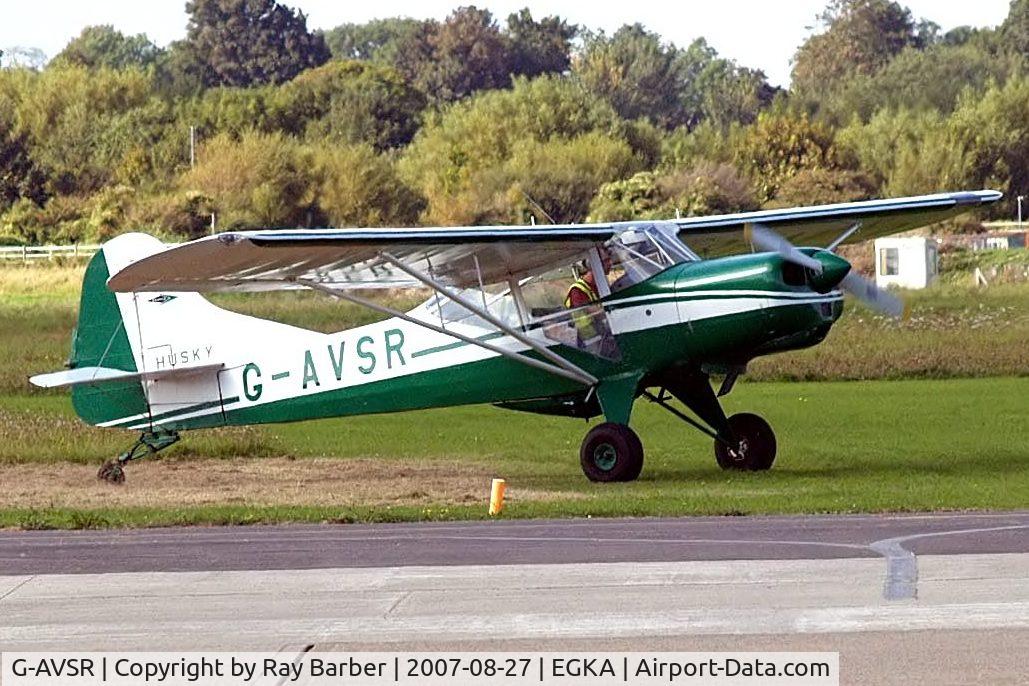 G-AVSR, 1967 Beagle D-5/180 Husky C/N 3689, G-AVSR   Beagle D.5/180 Husky [3689] Shoreham~G 27/08/2007