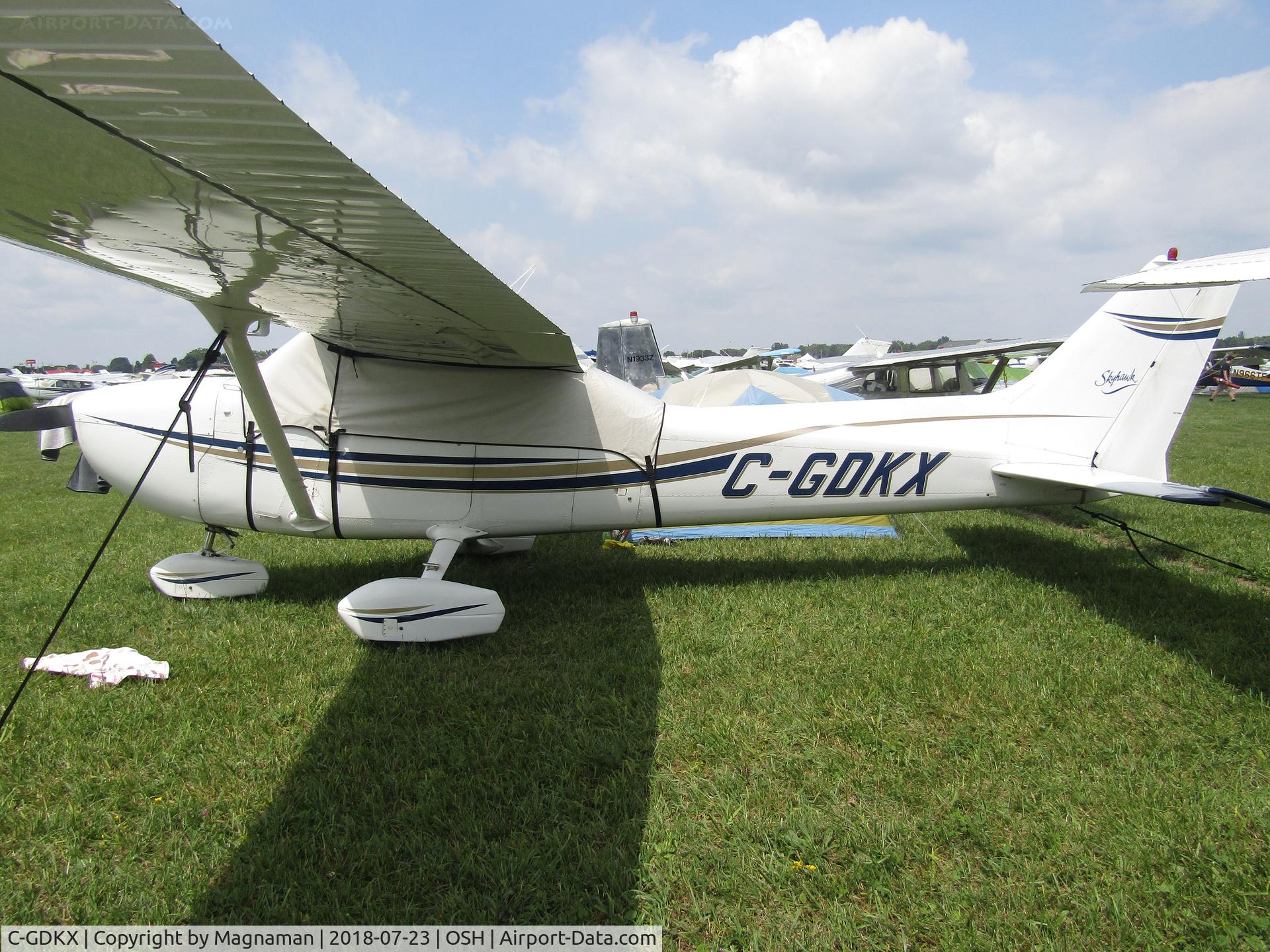 C-GDKX, 1974 Cessna 172M C/N 17263252, at EAA 18