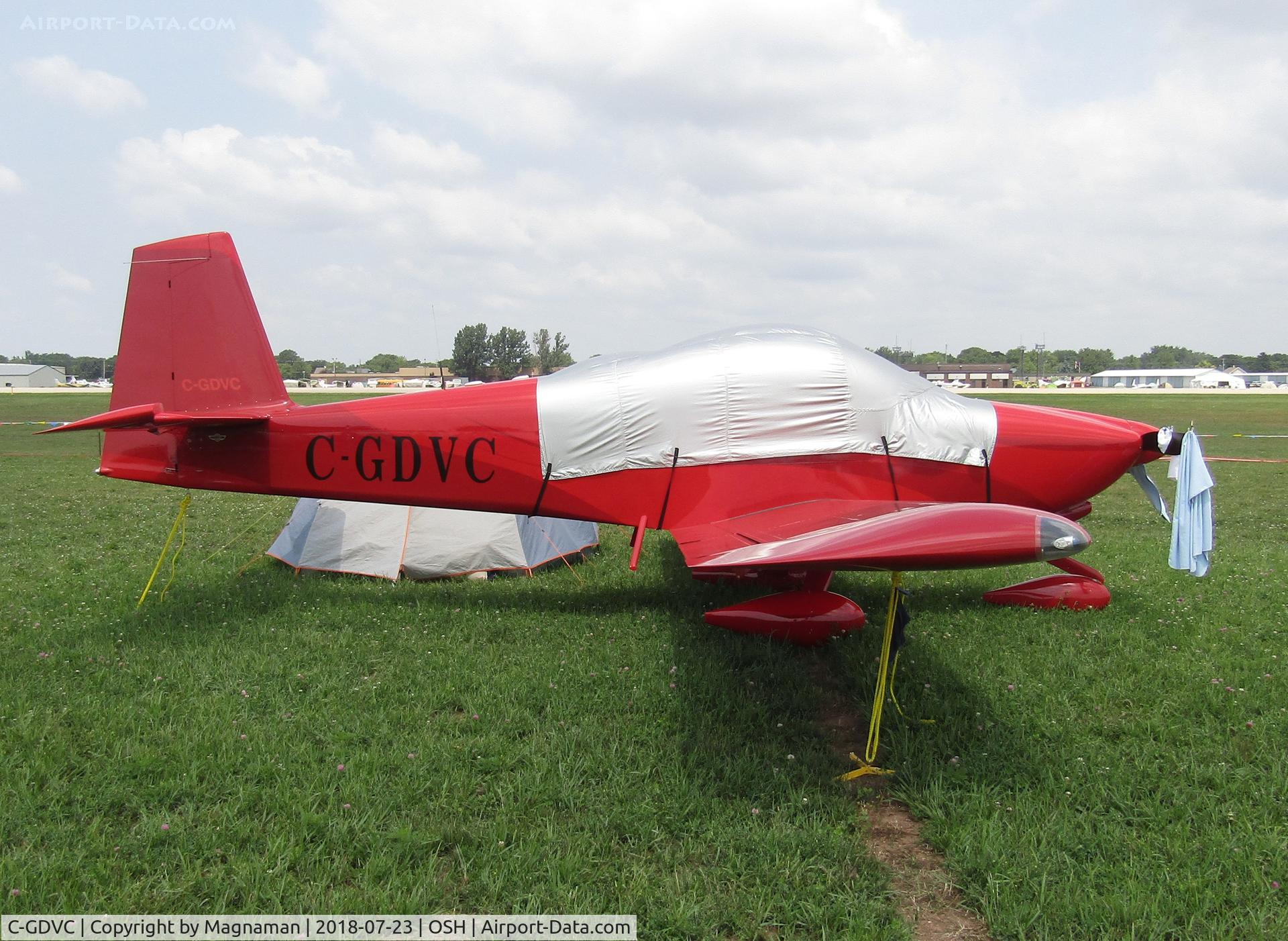 C-GDVC, 2012 Vans RV-10 C/N 40452, looks like an AA-5 a bit