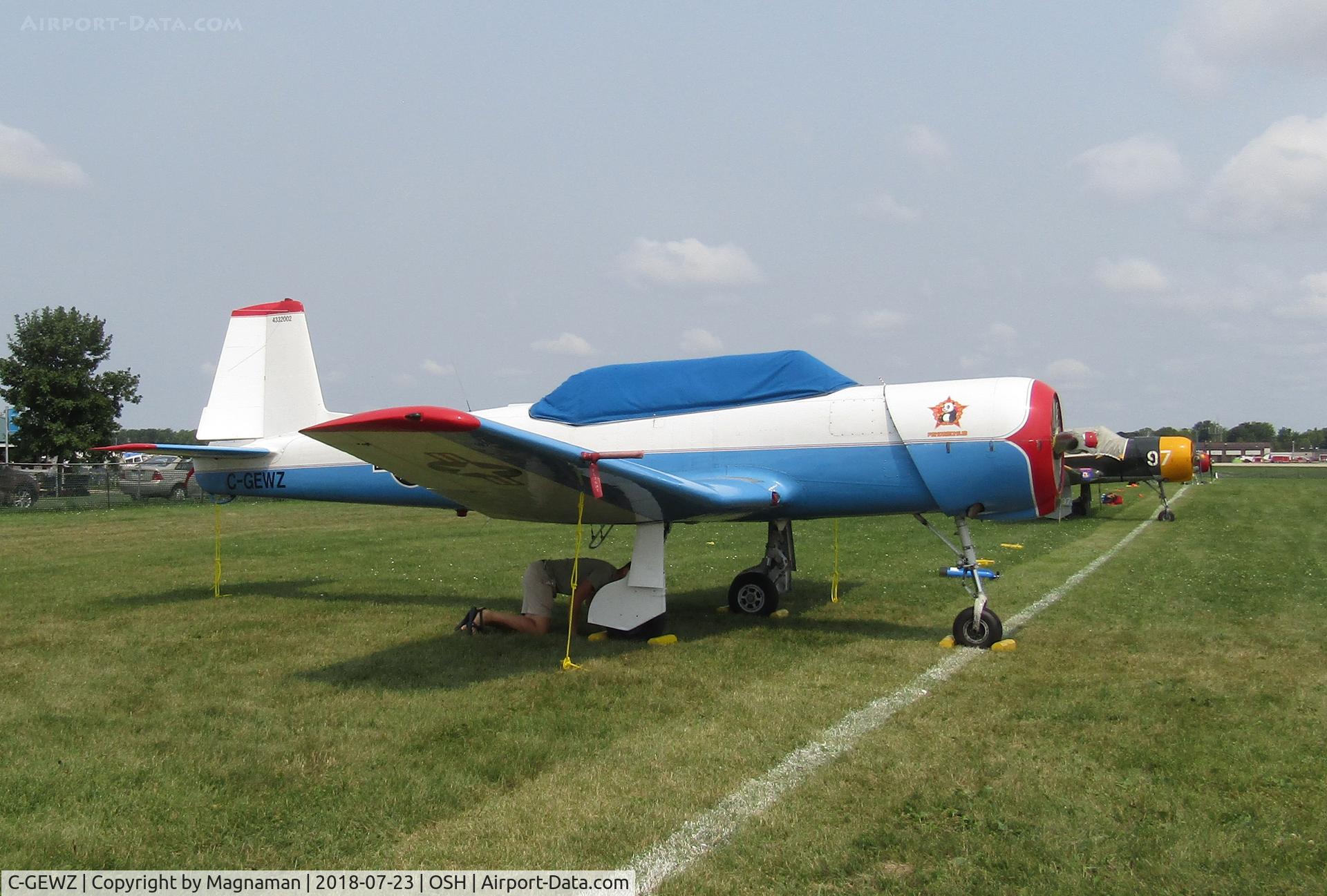 C-GEWZ, 1985 Nanchang CJ-6A C/N 4332002, nice colours