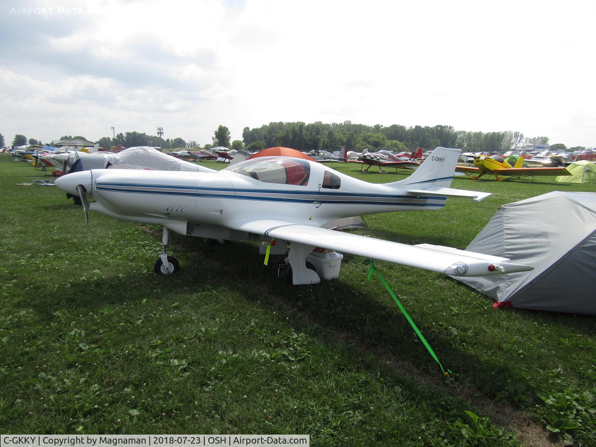 C-GKKY, 2007 Lancair 320 C/N 987-320-827, At EAA 18