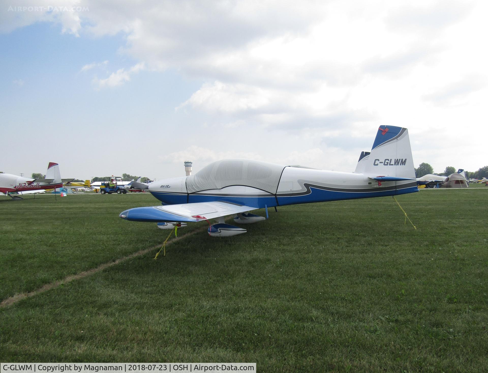 C-GLWM, 2011 Vans RV-10 C/N 40219, can van