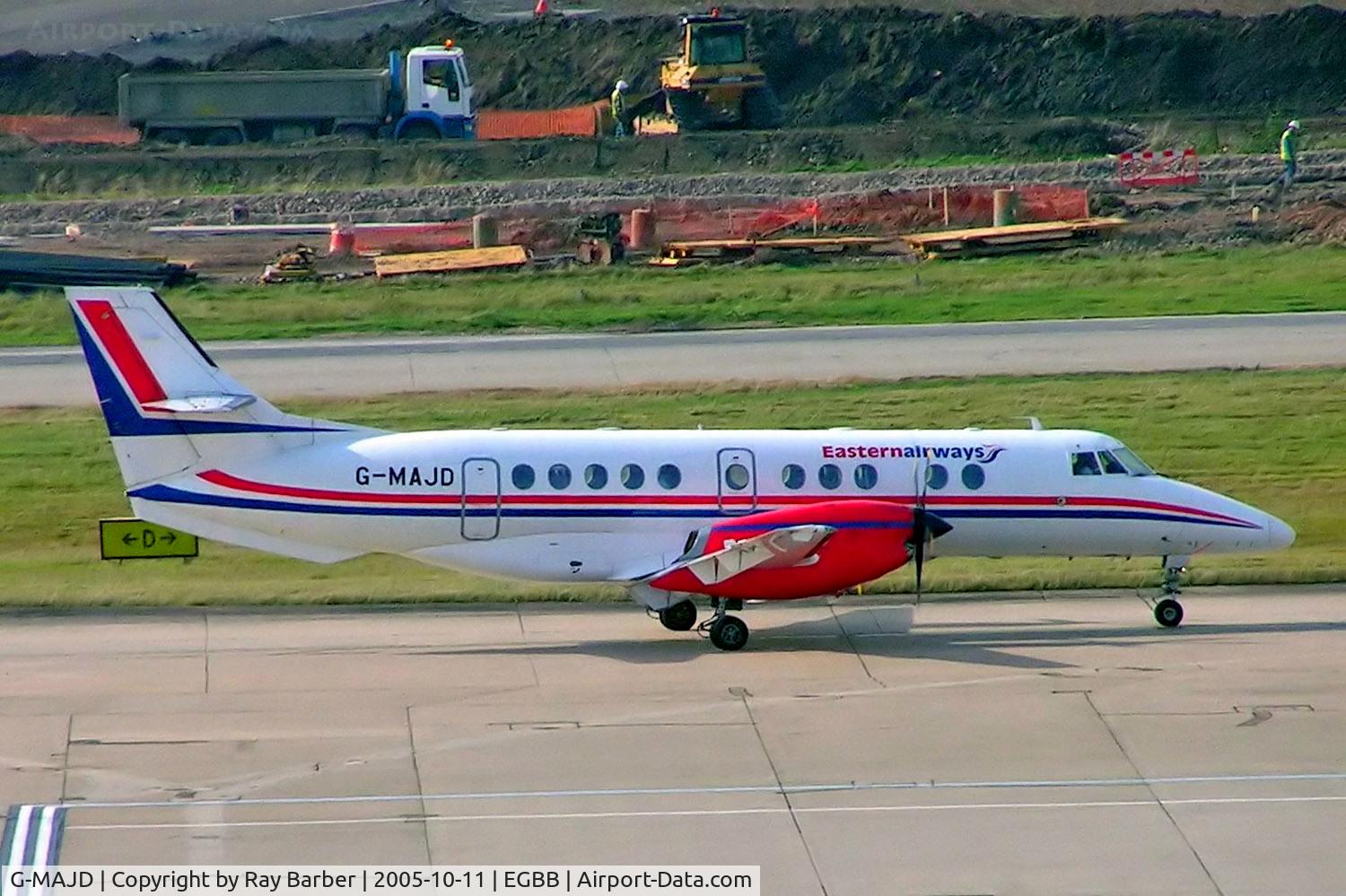 G-MAJD, 1992 British Aerospace Jetstream 41 C/N 41006, G-MAJD   BAe Jetstream 41 [41006] (Eastern Airways) Birmingham Int'l~G 11/10/2005