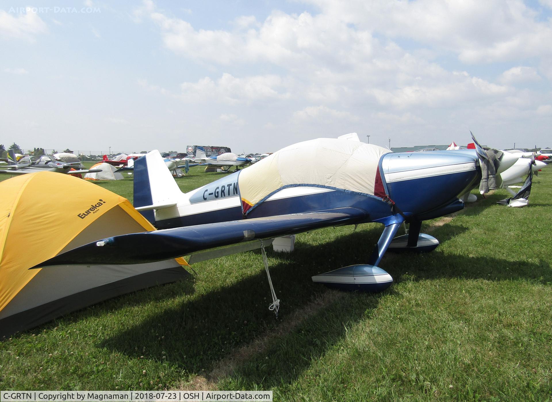 C-GRTN, 1998 Vans RV-6 C/N 24184, probably likes cheese