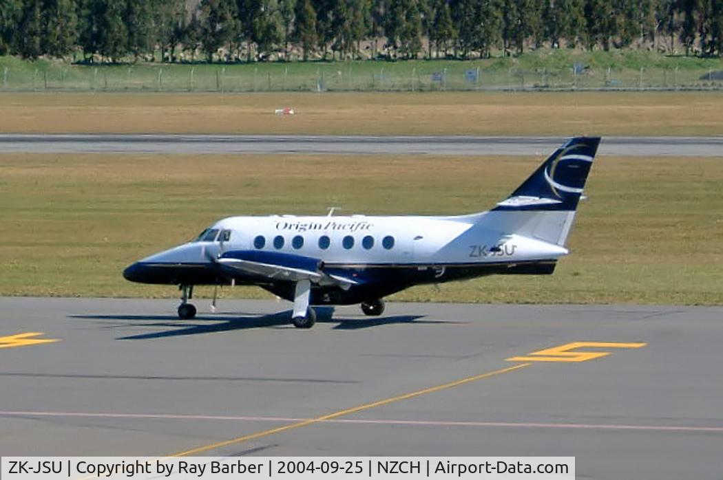 ZK-JSU, 1991 British Aerospace BAe-3201 Jetstream C/N 946, ZK-JSU   BAe Jetstream 3201EP [946] (OriginPacific Airways) Christchurch Int'l~ZK 25/09/2004