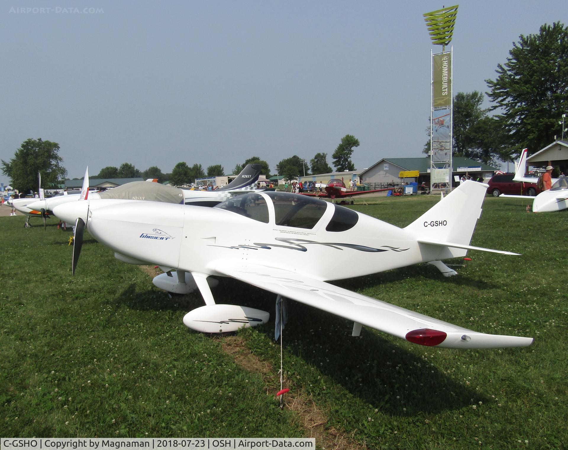 C-GSHO, 1995 Stoddard-Hamilton Glasair TD C/N 593, was it?