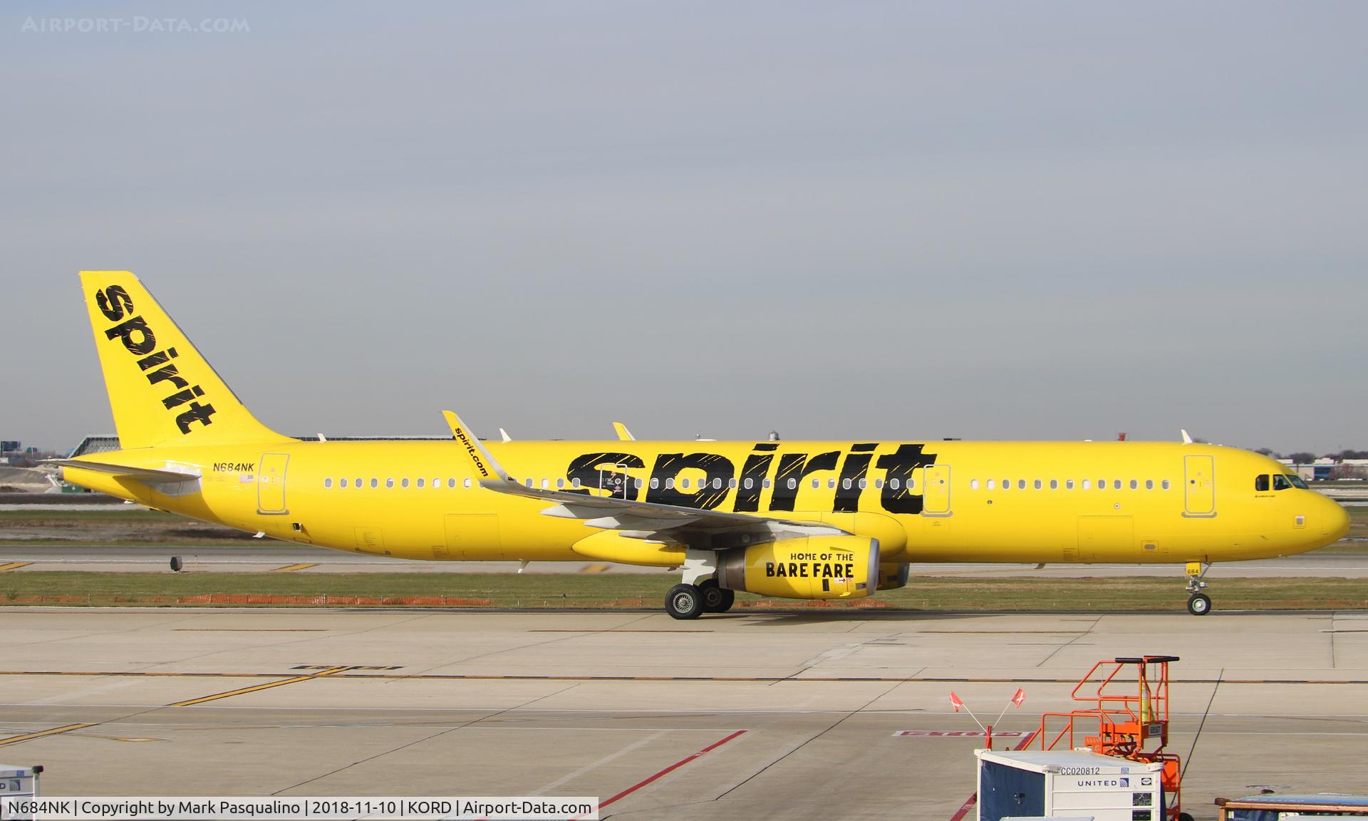N684NK, 2018 Airbus A321-231 C/N 8047, Airbus A321-231