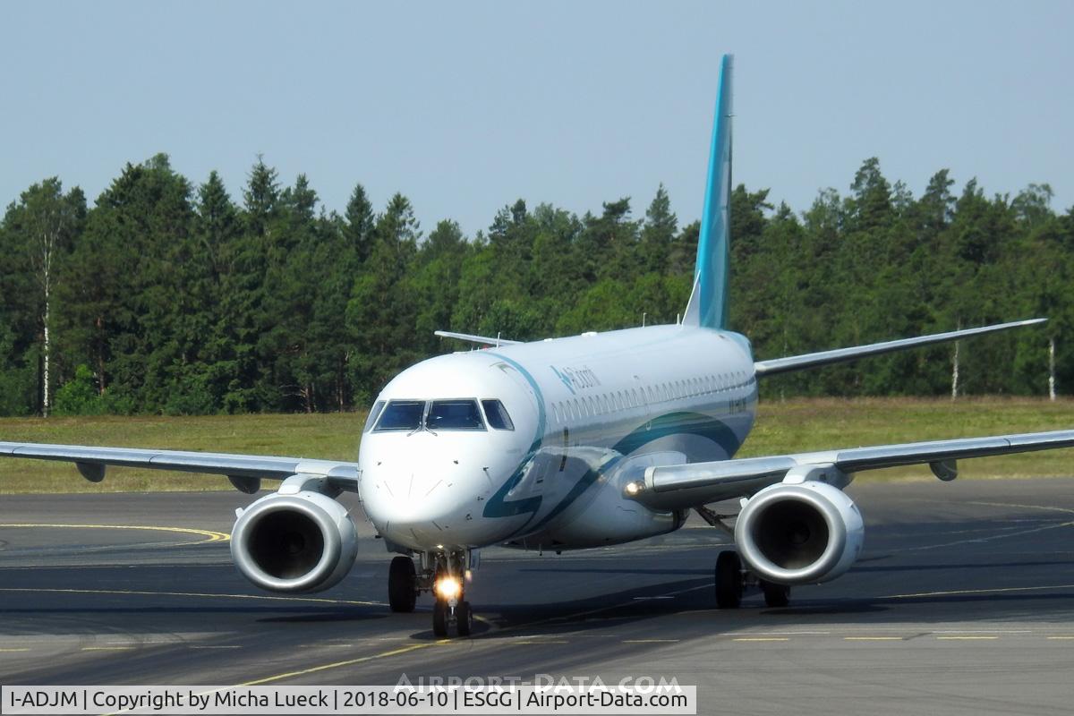 I-ADJM, 2009 Embraer 195LR (ERJ-190-200LR) C/N 19000258, At Gothenburg