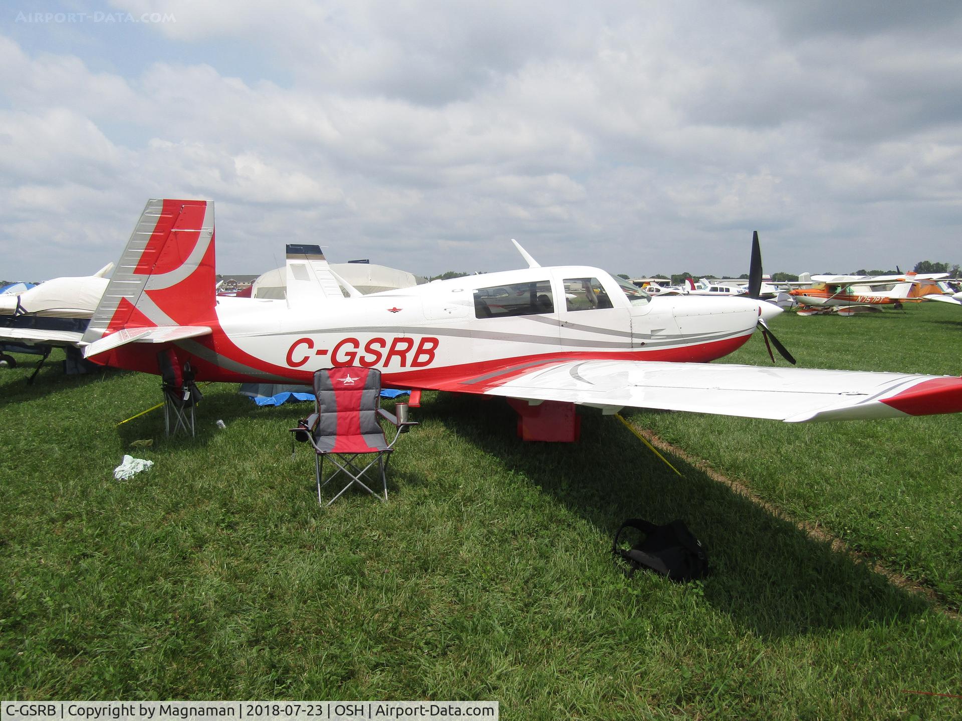 C-GSRB, 1983 Mooney M20K C/N 25-0772, nice mooney