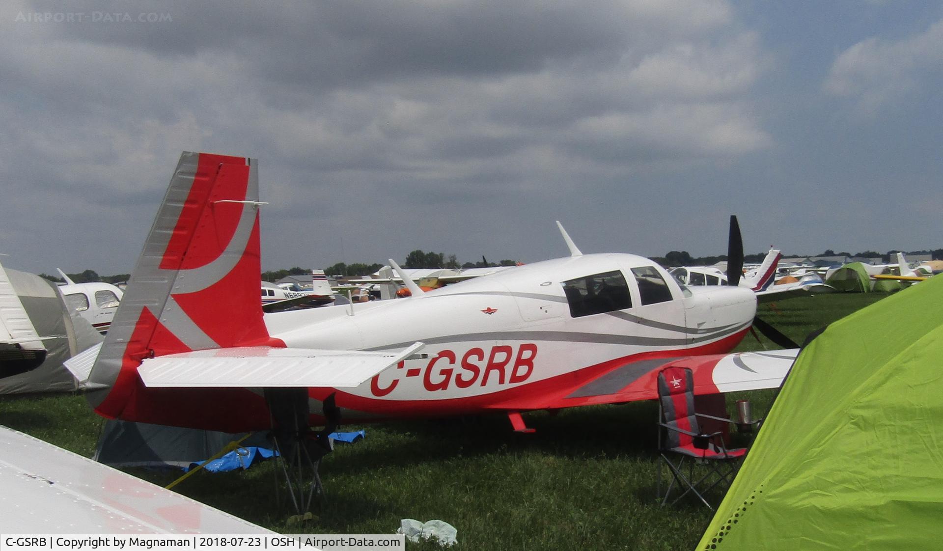 C-GSRB, 1983 Mooney M20K C/N 25-0772, mooney = good
canadian mooney = very good