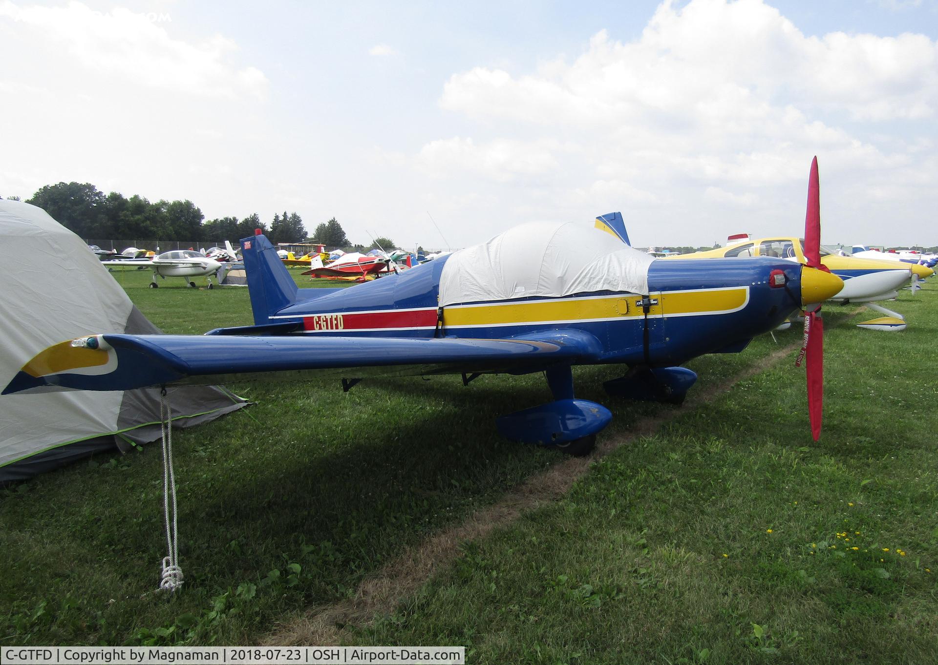 C-GTFD, 1995 Zenair CH-300 Tri-Z C/N KSS0052597, at EAA 18