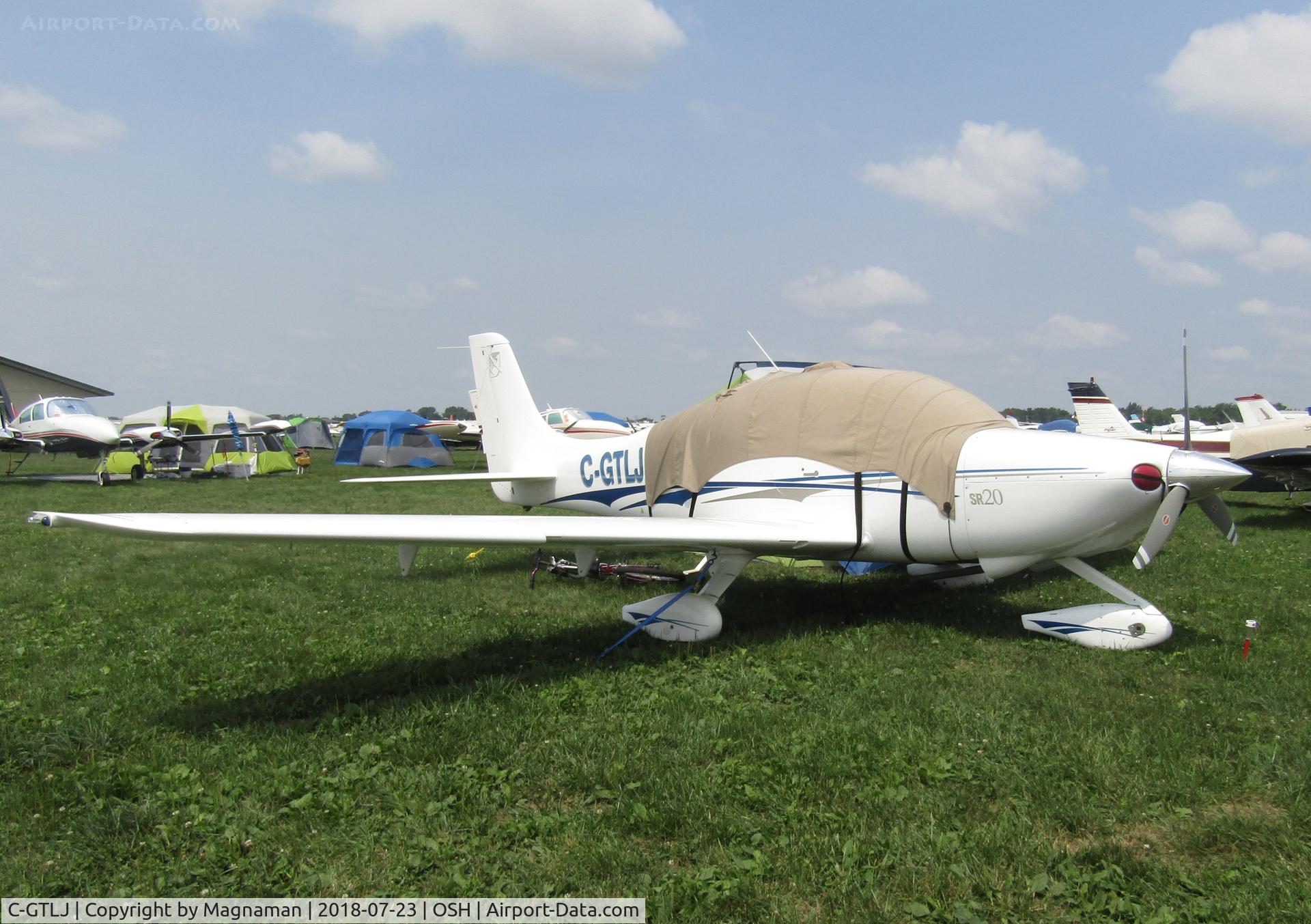 C-GTLJ, 2003 Cirrus SR20 C/N 1338, shame so many aircraft in camp had covers on
