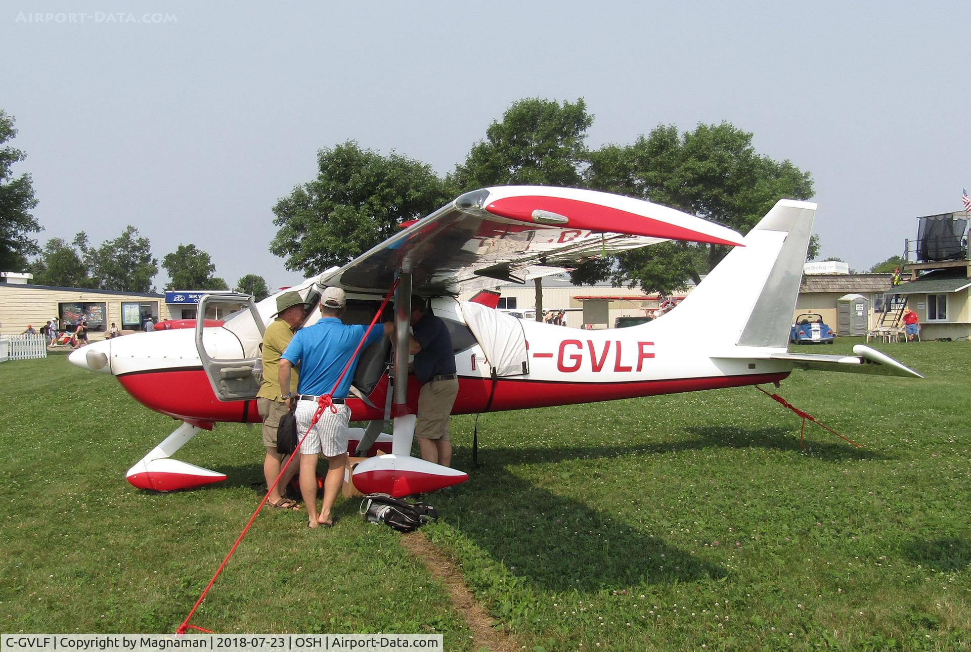 C-GVLF, Glasair Sportsman 2+2 C/N 001, at EAA 18