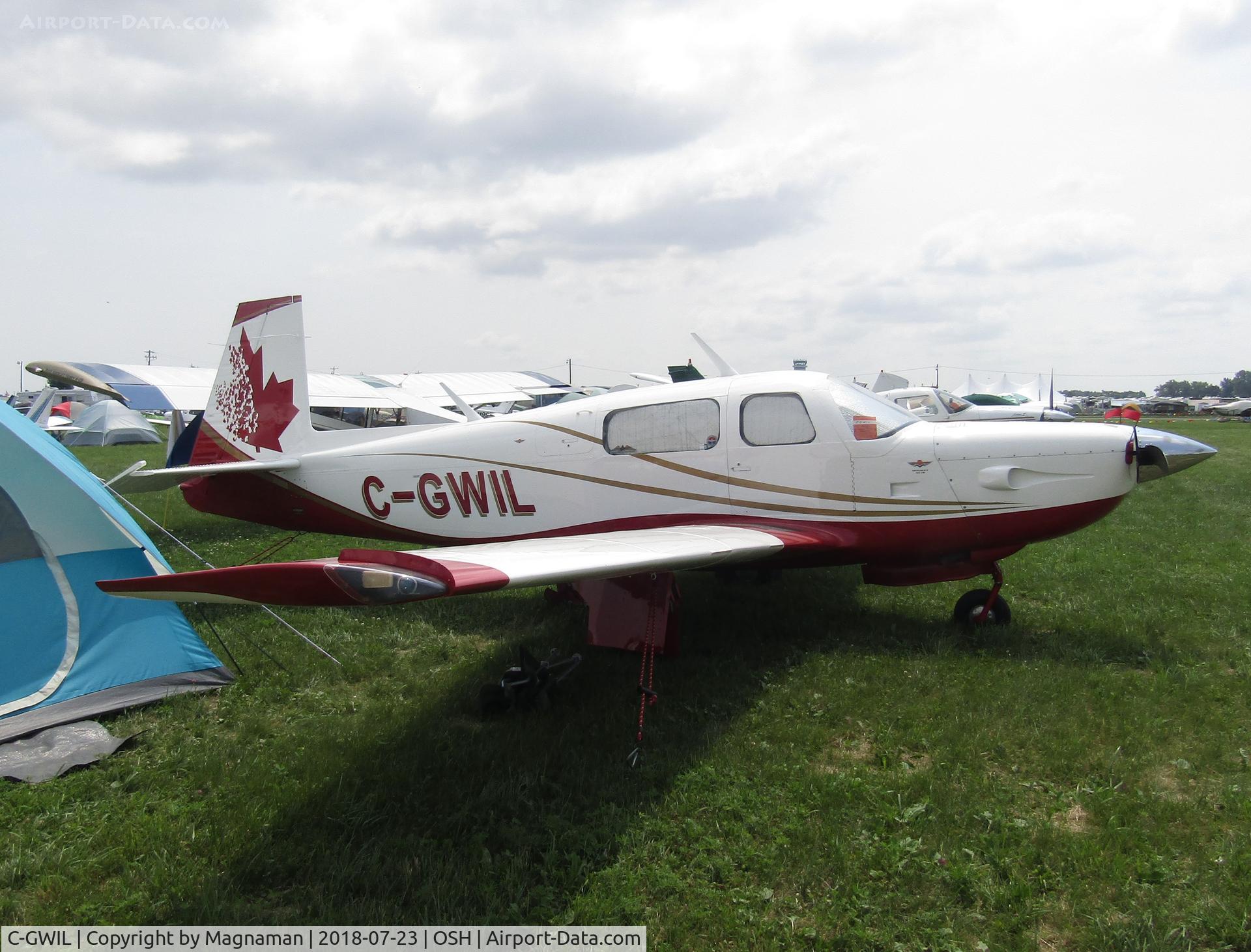 C-GWIL, 1981 Mooney M20K C/N 25-0592, mooney heaven