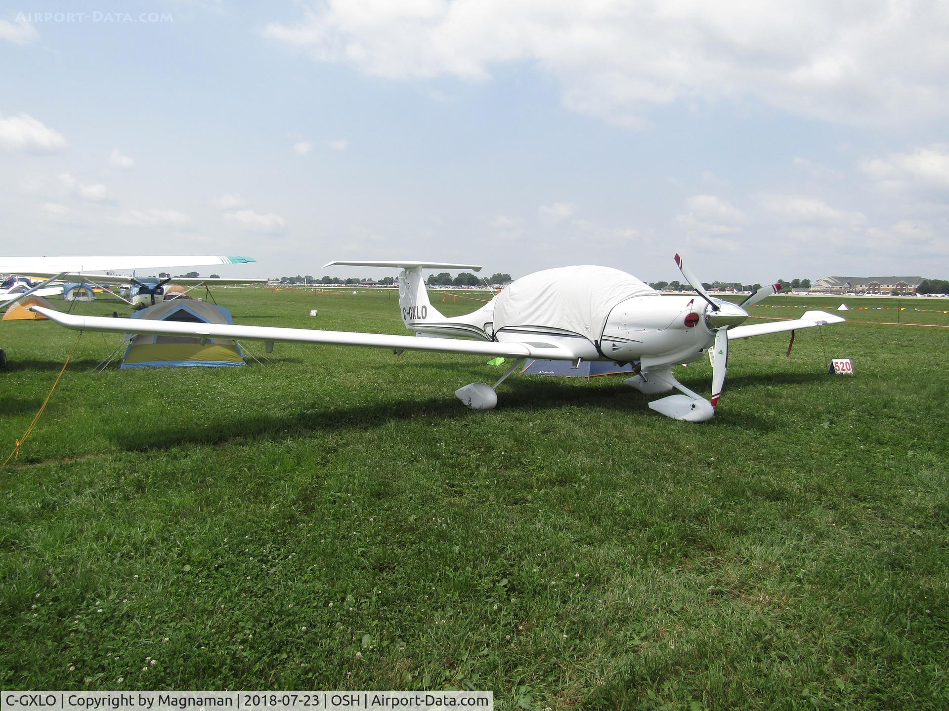 C-GXLO, 2008 Diamond DA-40 Diamond Star C/N 40.935, at EAA 18