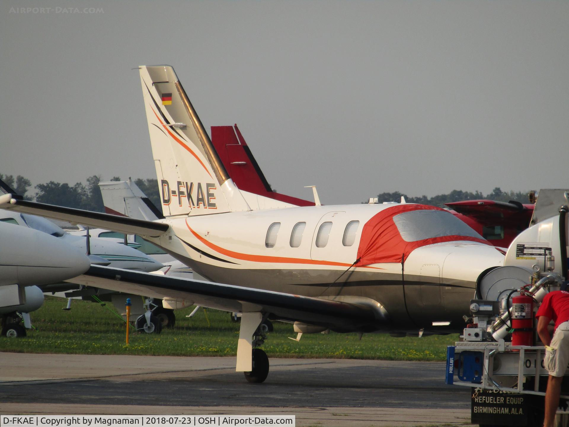 D-FKAE, 2007 Socata TBM-850 C/N 428, nice TBM at OSH