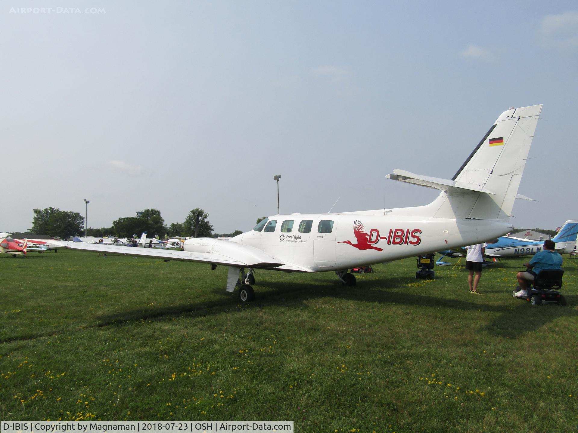D-IBIS, 1981 Cessna T303 Crusader C/N T30300024, no hotel today