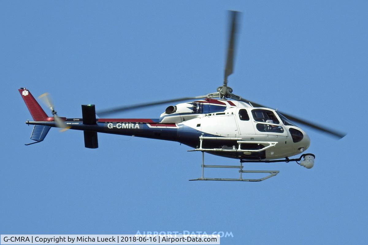 G-CMRA, 1994 Eurocopter AS-355N Twinstar C/N 5560, At Gothenburg, filming the Volvo Ocean Race