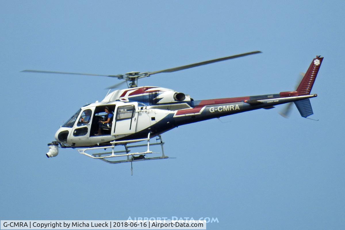 G-CMRA, 1994 Eurocopter AS-355N Twinstar C/N 5560, At Gothenburg, filming the Volvo Ocean Race