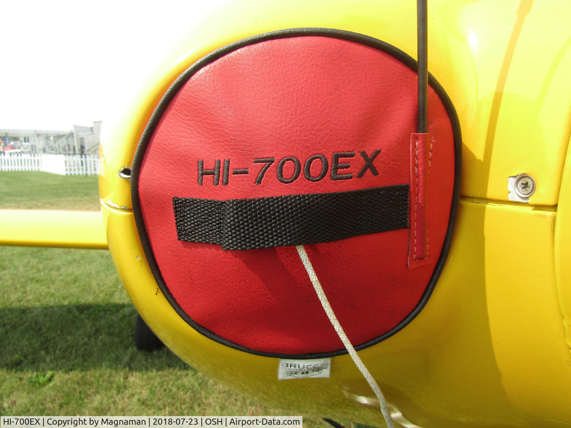 HI-700EX, 1998 Lancair IV C/N LV-335, personalised engine caps!